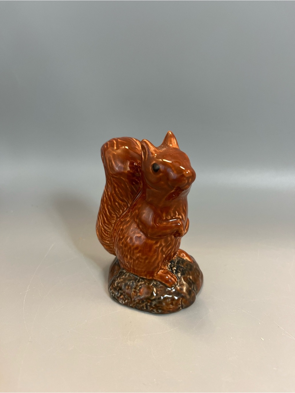 Beswick Beneagles Scotch Whisky Miniature Decanter Ornament Squirrel 3.5” Tall